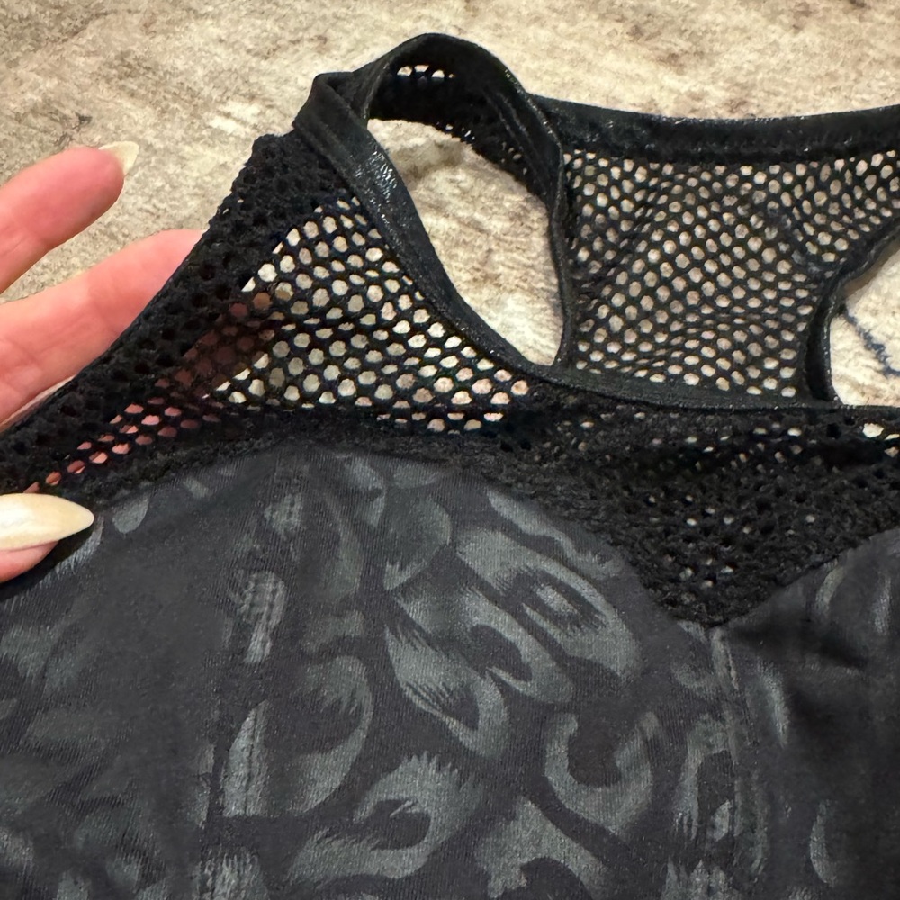 Black Leopard Print Bikini Set - Picture 3 of 4